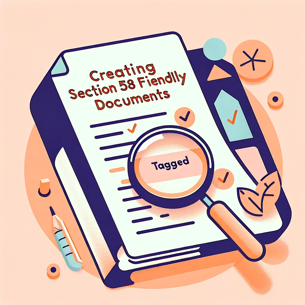 Creating Section 508 Friendly Documents