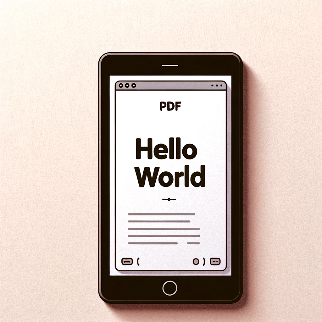 PDF Hello World